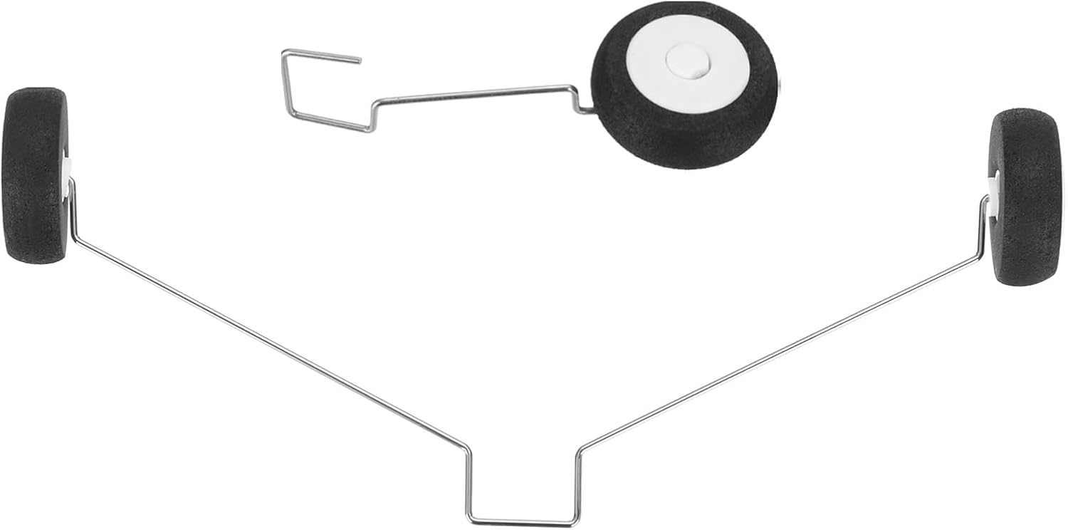 MECCANIXITY 1 Set RC Airplane Landing Gear Wheels for Toys Airplane Accessories RC Aircraft DIY Parts RC Plane Jet Replacement