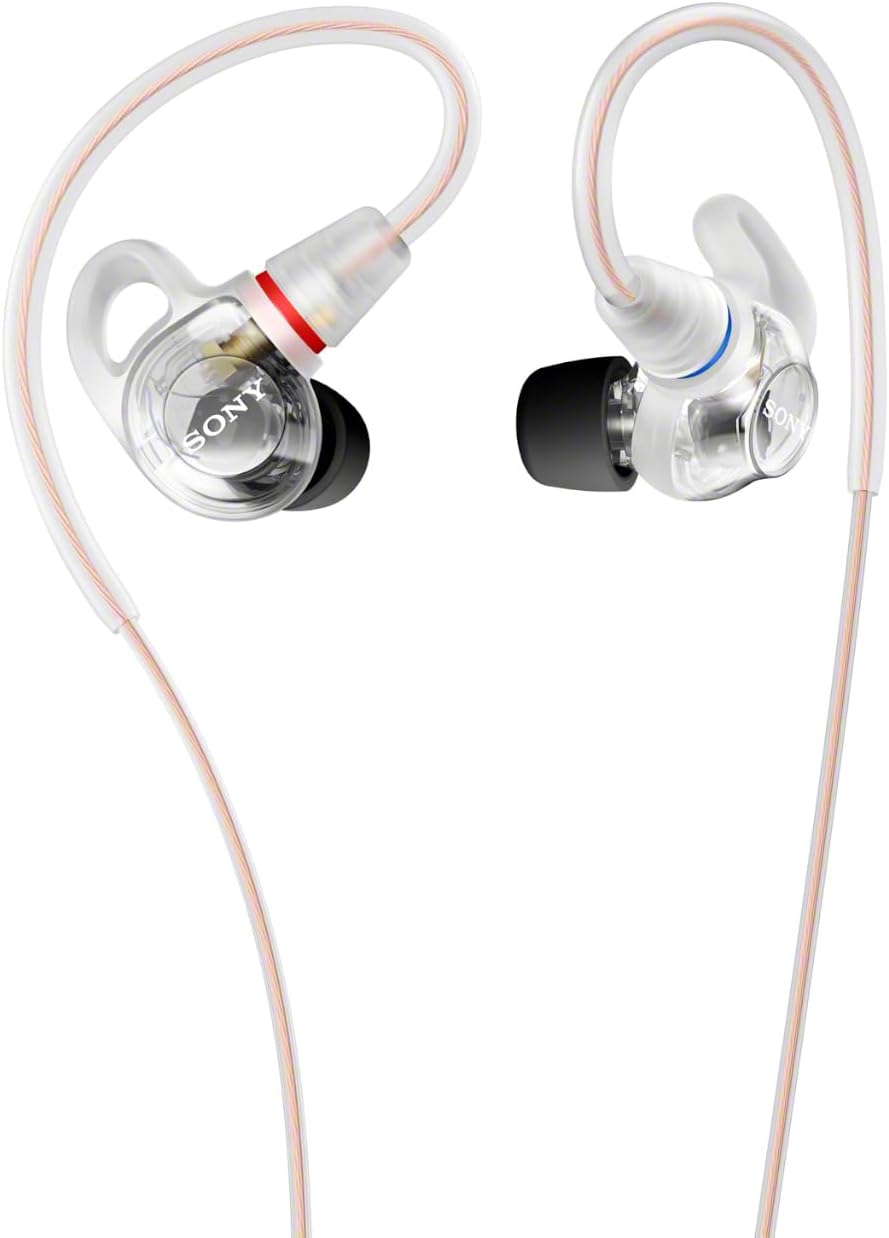 Sony IER-M500 Wired in-Ear Monitor Earphones with Secure Fit, Clear