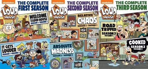 The Loud House: The Complete Seasons 1, 2 & 3 (DVD)
