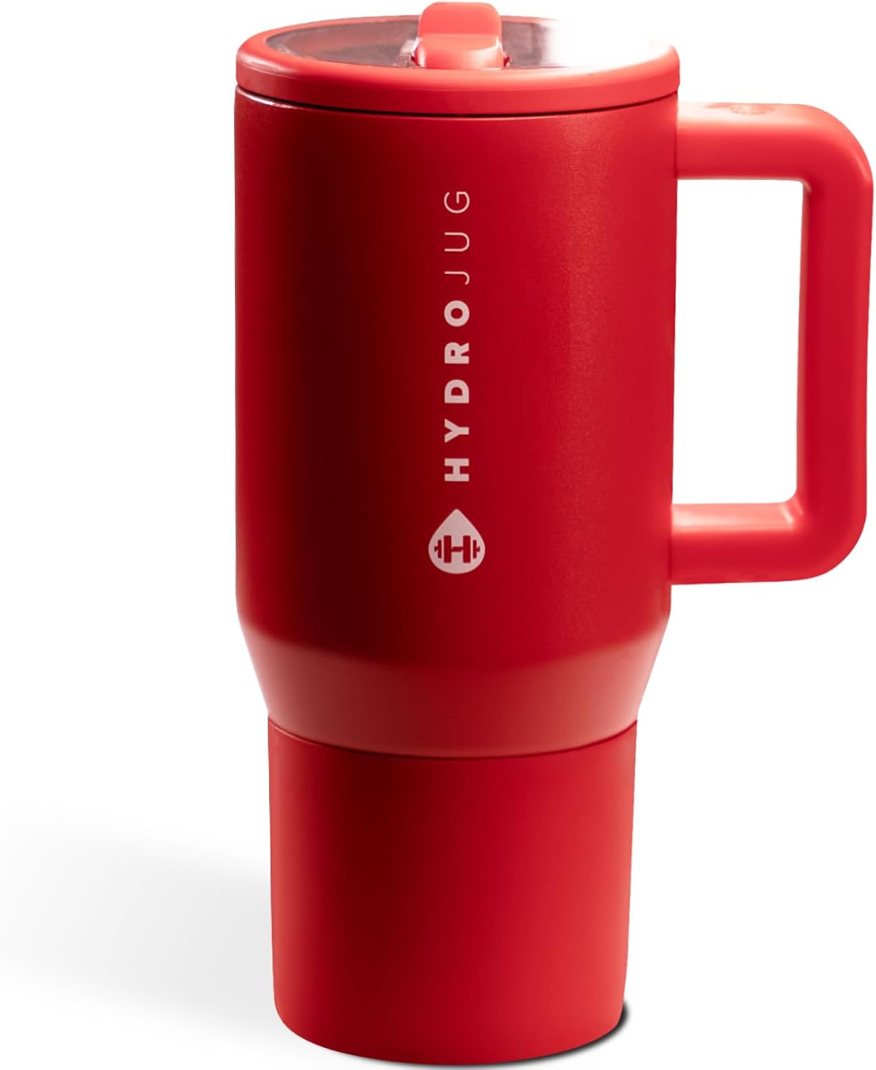 HydroJug Traveler 20oz Kids Insulated Tumbler with Handle, Alumni Red