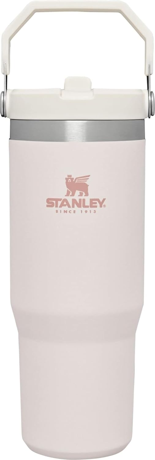 STANLEY IceFlow™ Flip Straw Tumbler 30oz Rose Quartz
