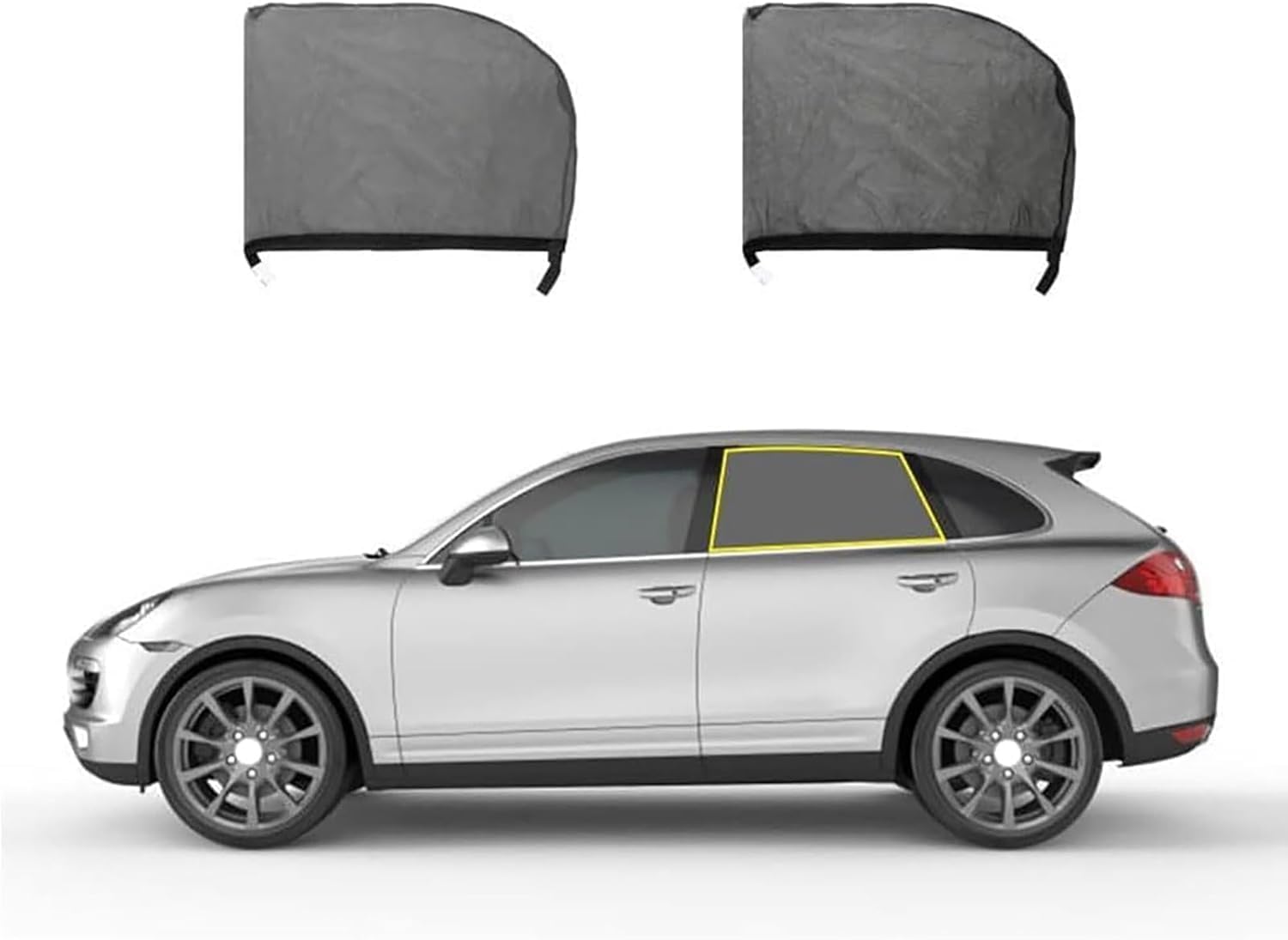 wanghailong Car Window Sunshades For Nissan Terra 2018-2019, Side Window Full Window Block UV Rays and Privacy Protection,B