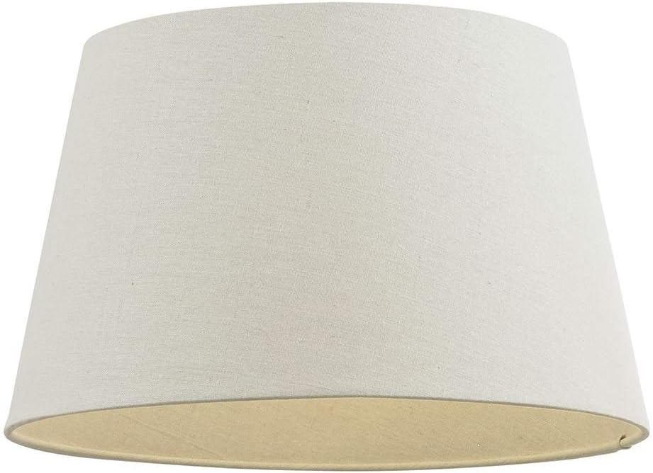 Tapered Self Lined Shade Shade Colour: Ivory, Size: 22 cm H x 35.5 cm W x 35.5 cm D