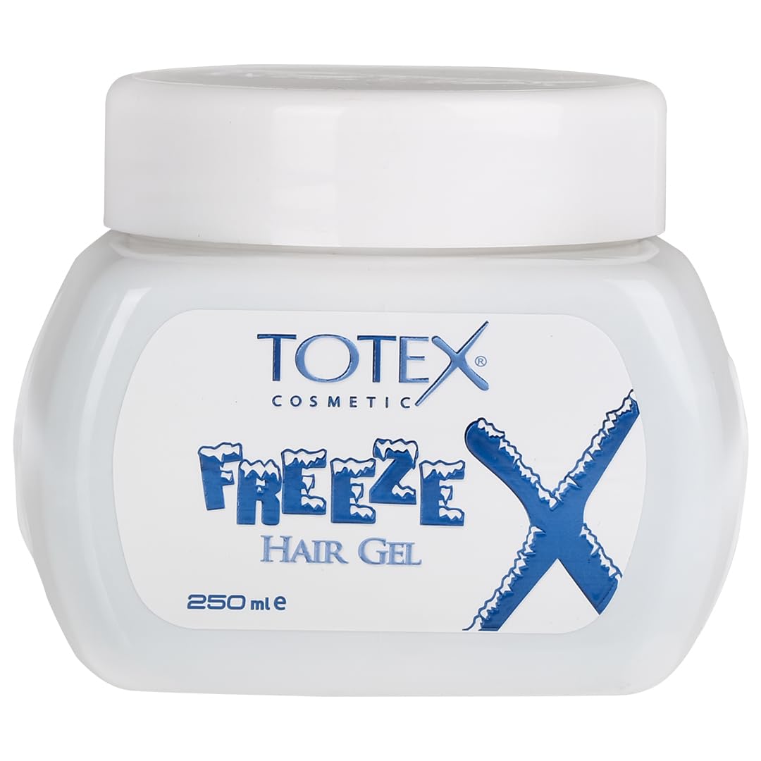 Totex Hair Styling Freeze Gel | Extreme Ultra Freeze Hair Control | For Men & Woman 250 ml