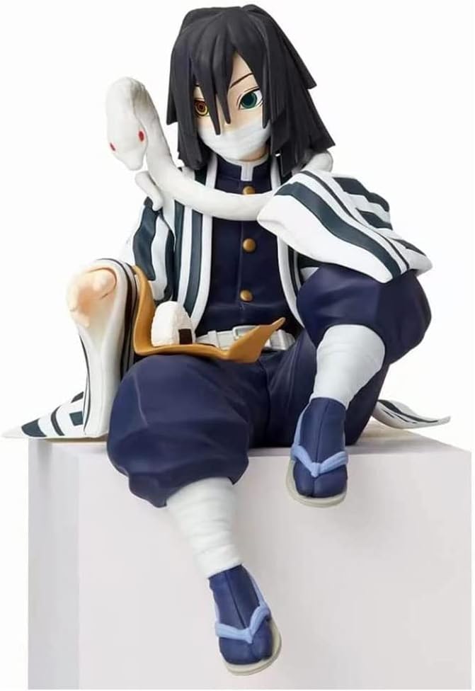 Anjinguang Anime Action Figure Cartoon Characters,Iguro Obanai Figure Statue Collectibles,Toy Statue Home Car Decor