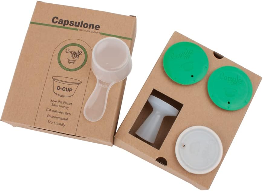 Refillable Coffee Capsule Milk Pod fit for Dolce Gusto cafe maker Cream Reusable filter Compatible with Nescafe Dolce Gusto