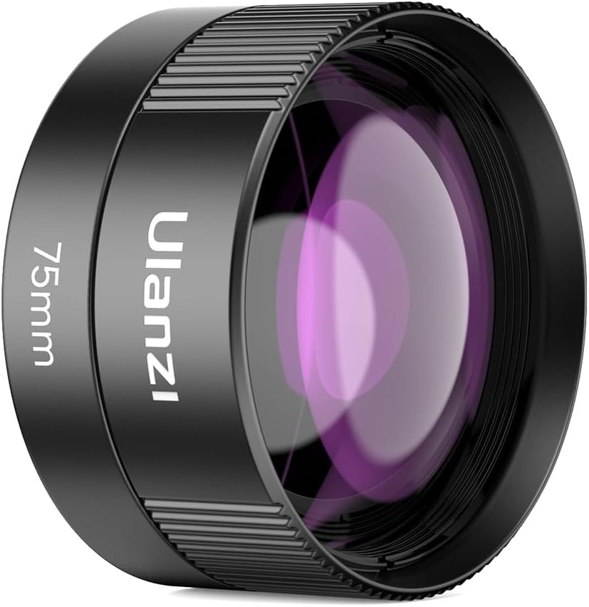 ULANZI CL-003 Phone Macro Lens, HD 75mm Phone Camera Lens for 17mm Thread
