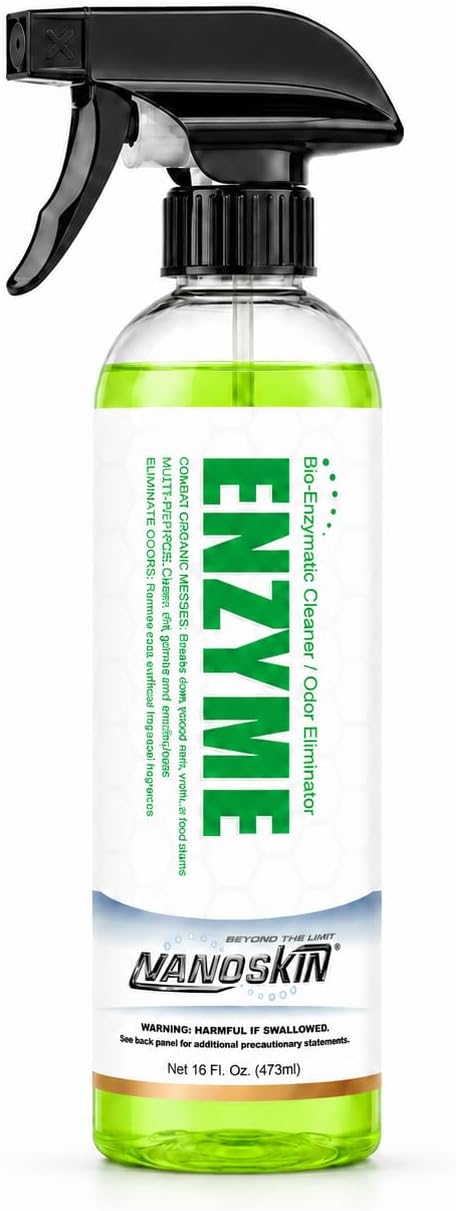 Nanoskin ENZYME Cleaner for Odor Removal, 16 Oz