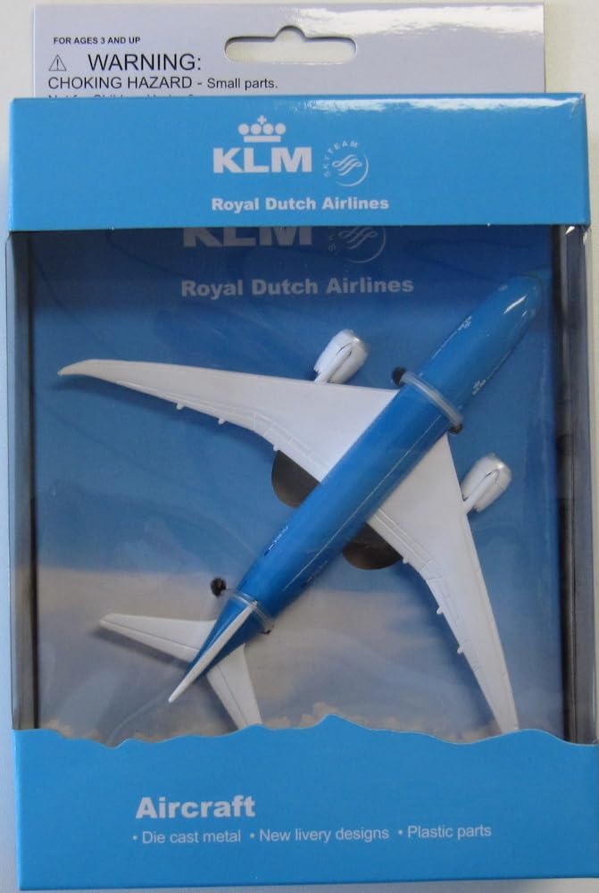 PPC KLM Diecast Model Plane