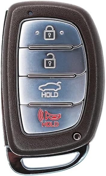 Replacement Smart Key Fob for 2016-2019 Hyundai Elantra 4 Button Key Part Number 95440-F2000 95440-F3000 Fcc CQOFD00120