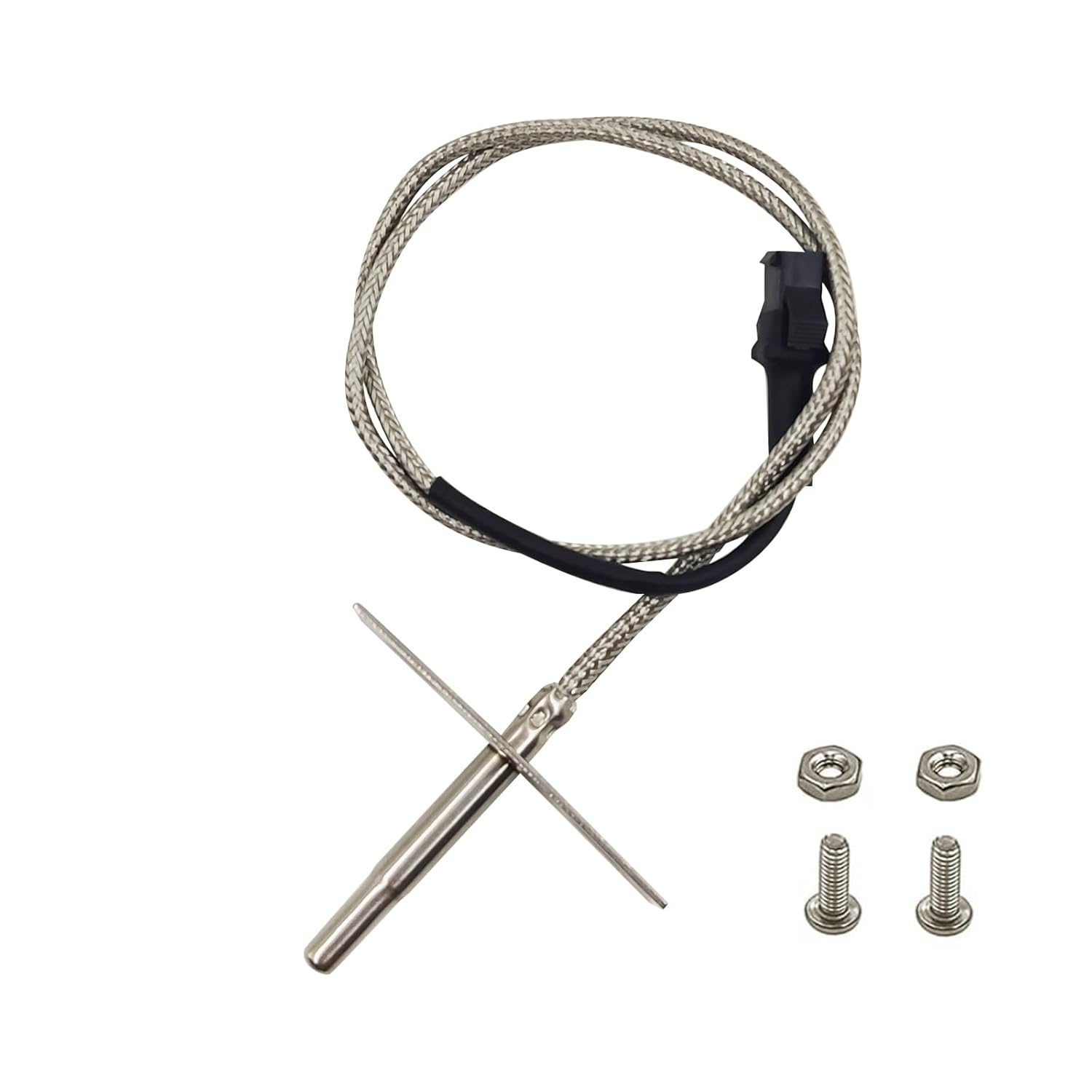 RTD Grill Internal Temperature Probe/Sensor Replacement for Pit Boss Copperhead Series 3/4/5/7 Wood Pellet Vertical Smoker, Part Number : PBV357P1-3