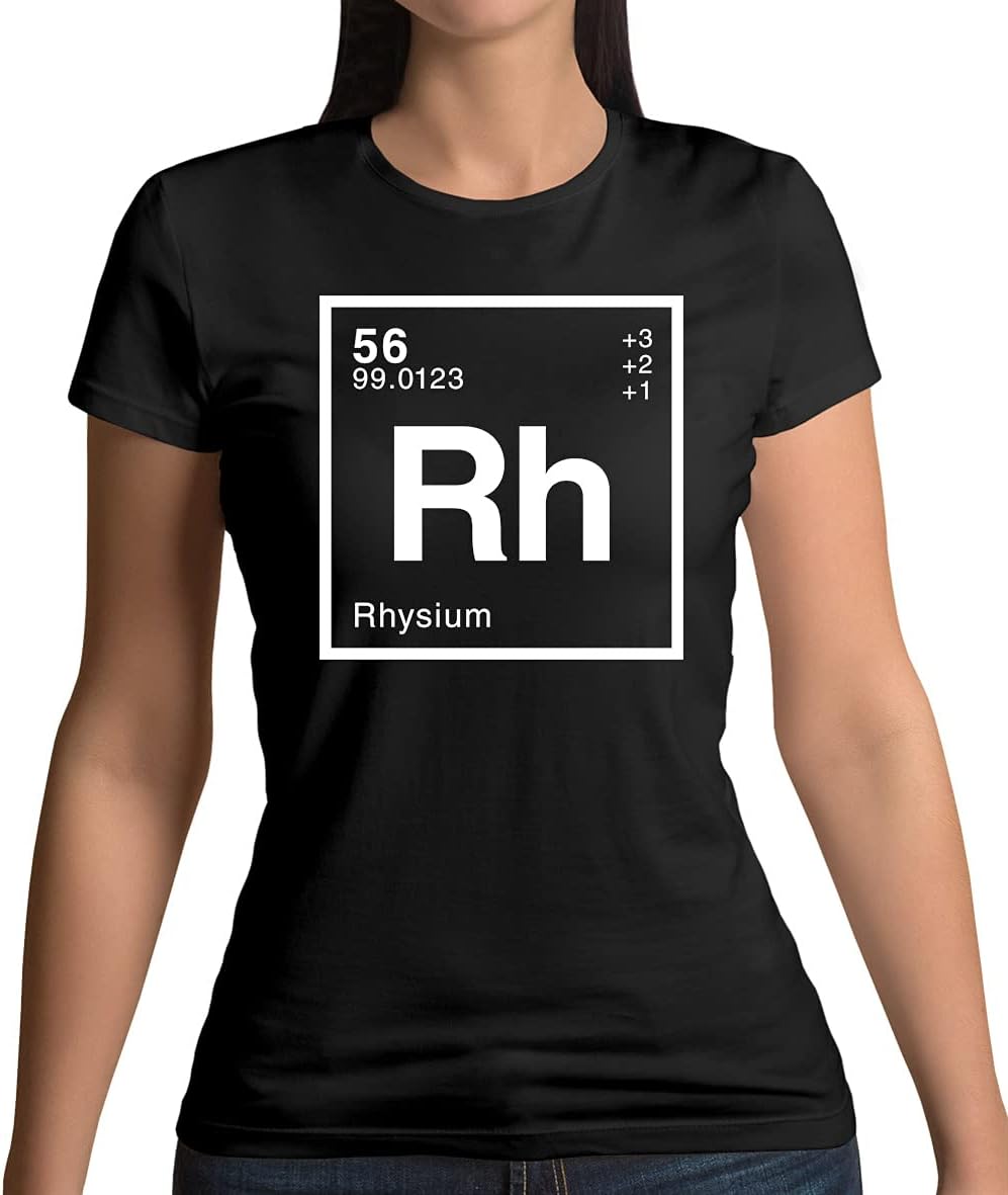 Rhys Periodic Element - Womens Crewneck T-Shirt