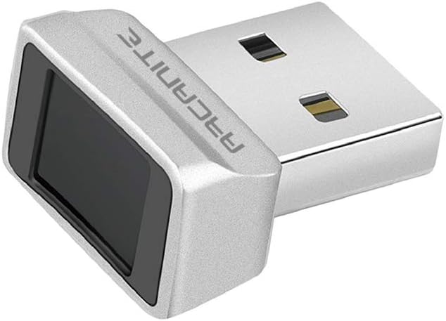 ARCANITE USB Fingerprint Reader for Windows 11/10 Hello, 0.05s 360-Degree Sensor Security Device