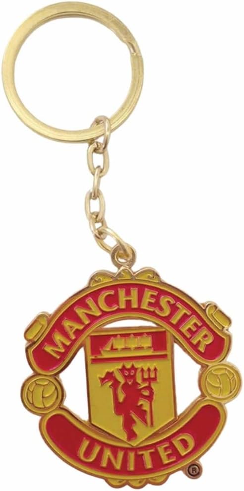 Club Licensed Man Utd Crest Keyring Manchester United F.c.