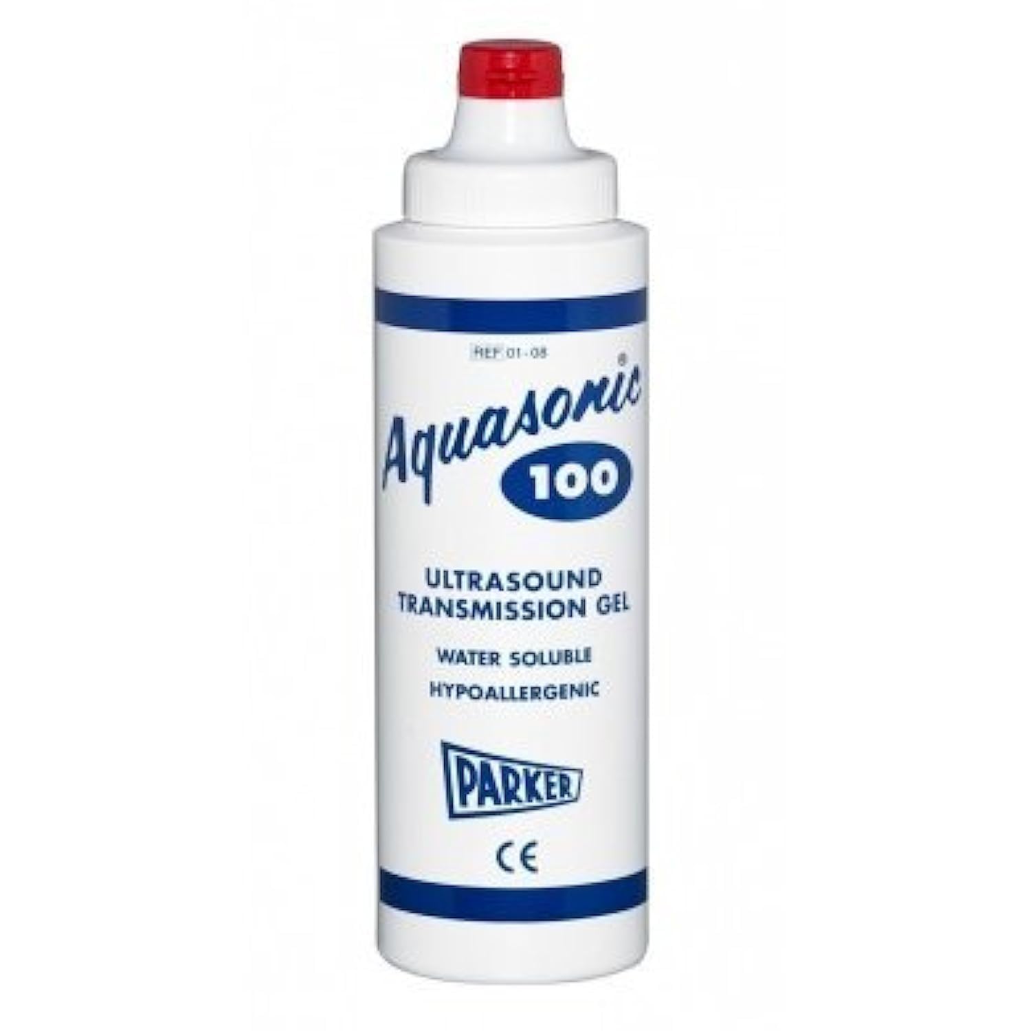 Aquasonic Ultrasound Gel, Blue, 8 Ounce Squeeze Bottle, 01-08, Pack of 12