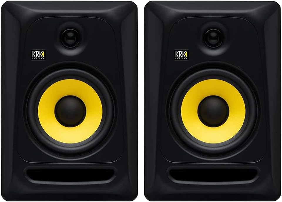 KRK Classic 7 Powered Two-Way Professional Studio Monitor (CL7G3-NA) - Pair