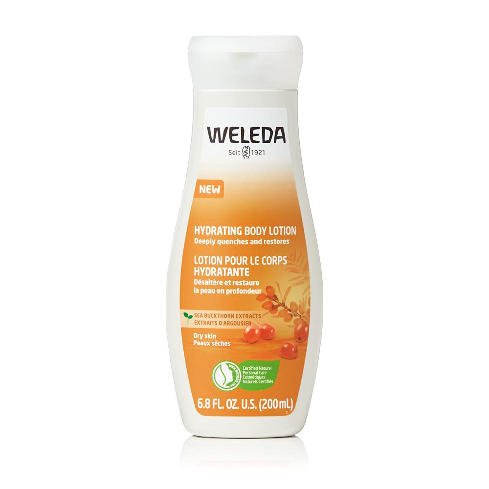 Weleda Hydrating Sea Buckthorn Body Lotion, 6.8 Fluid Ounces (Pack Of 1)