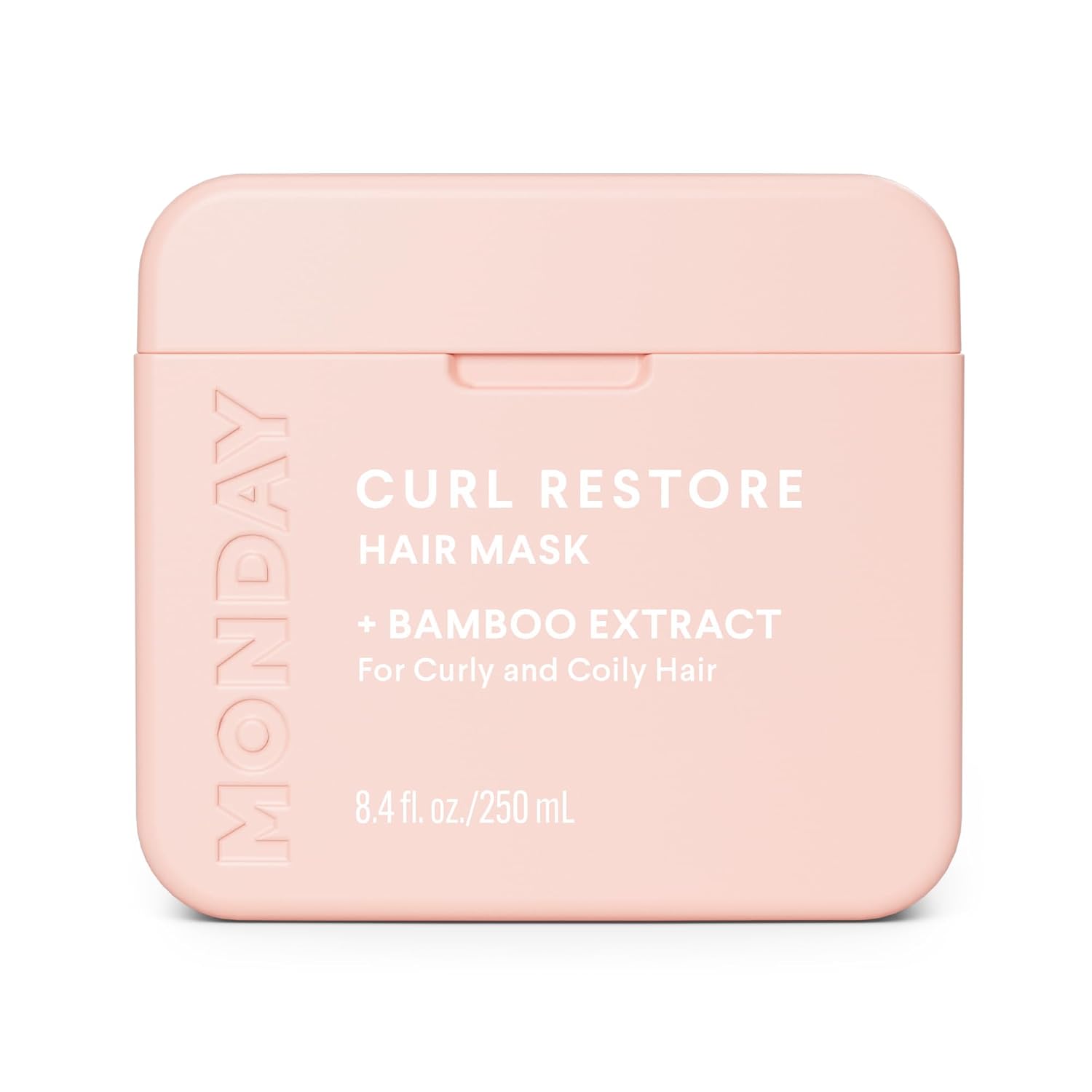 MONDAY HAIRCARE CURL RESTORE Hair Mask with Bamboo Extract, Coconut Oil & Shea Butter for Curls & Coils of all types 250 mL