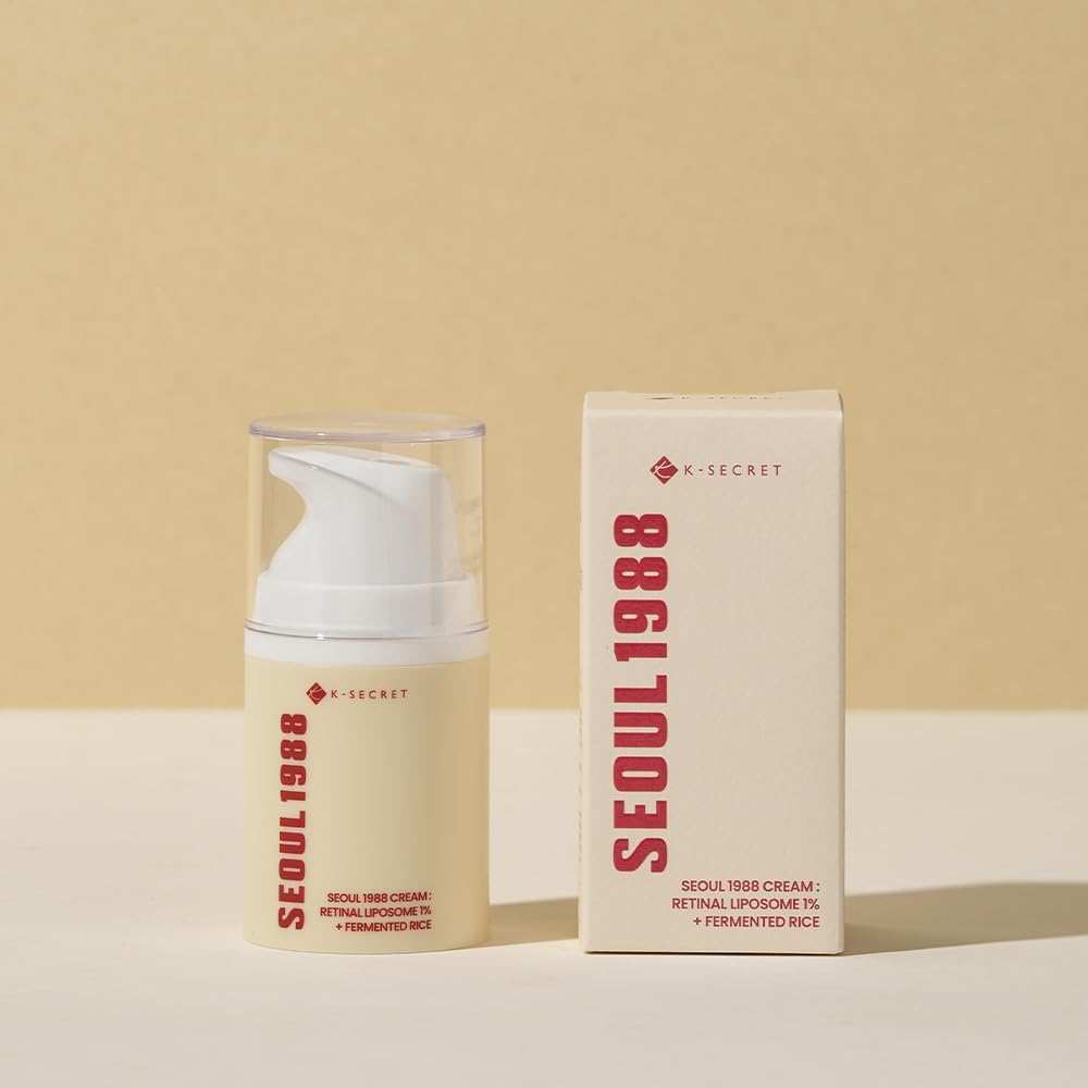 KSECRET SEOUL 1988 Anti-Ageing Cream, 1% Retinal Liposome, Fermented Rice, 50ml