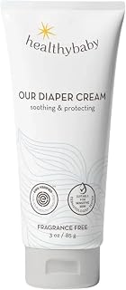 Our Diaper Cream | Hypoallergenic Zinc Oxide & Squalane Diaper Cream | Fragrance Free, EWG Verified + Non-GMO, 3 oz