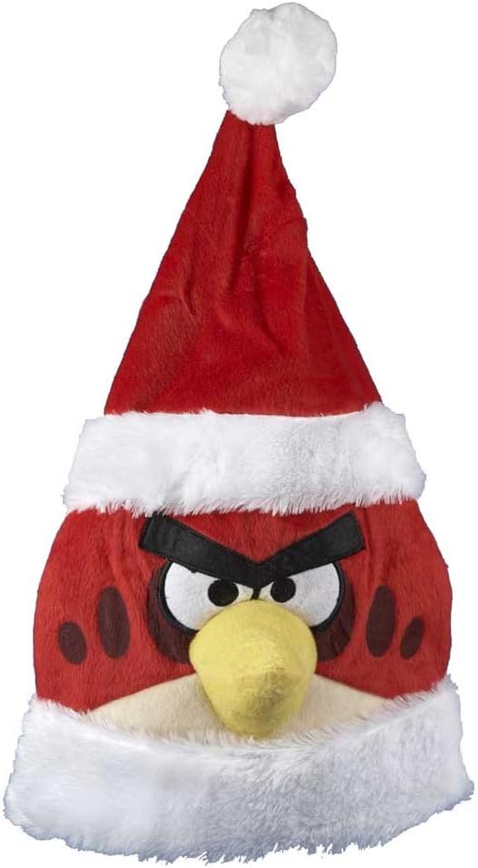 Kurt Adler Angry Birds Red Bird Santa Hat