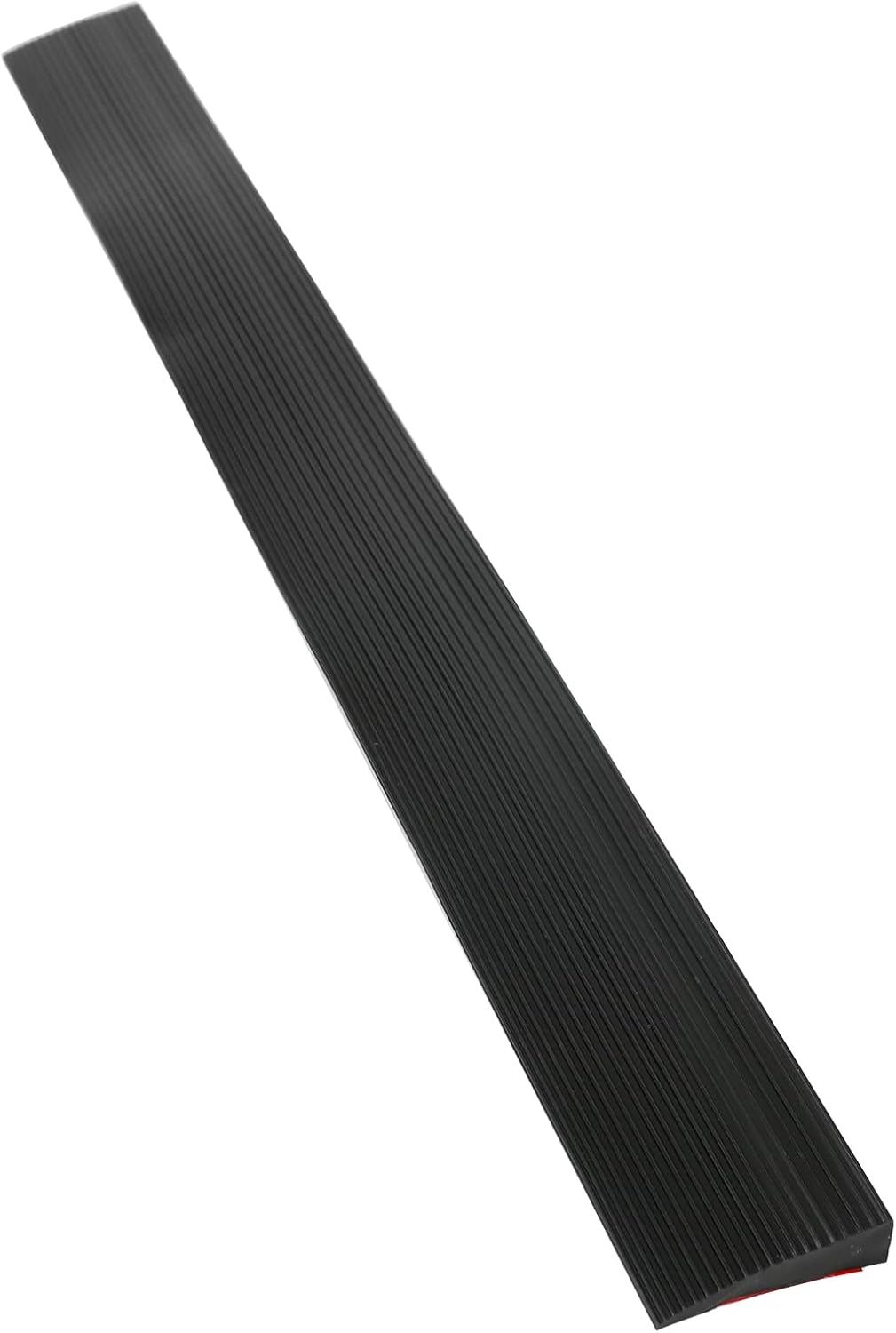 Threshold Ramp, 90cm Wide Non-Slip Wheelchair Ramp, Self Adhesive TPE Threshold Ramp for Wheelchairs, Carts, Scooters, Sweeping Robots (1.0cm in height)