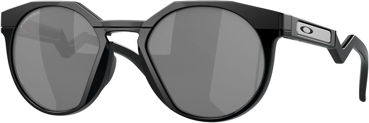 Oakley Sunglasses for Men - OO9242 HSTN High-Bridge, Round Sunglasses PRIZM Lenses