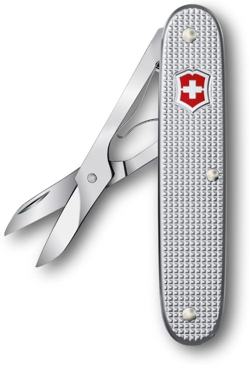 Victorinox Companion X Alox Pocket Tool with Precision Scissors, Single-Function Tool, Compact, Lightweight, Swiss Made - Silver
