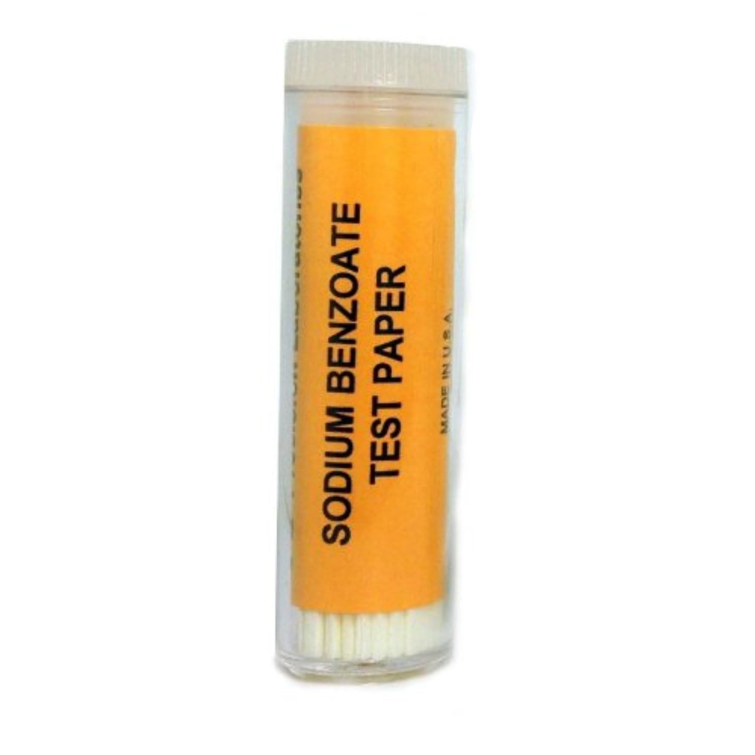 Eisco Labs Sodium Benzoate Paper Strips - Genetic Taste Testing (Vial of 100)