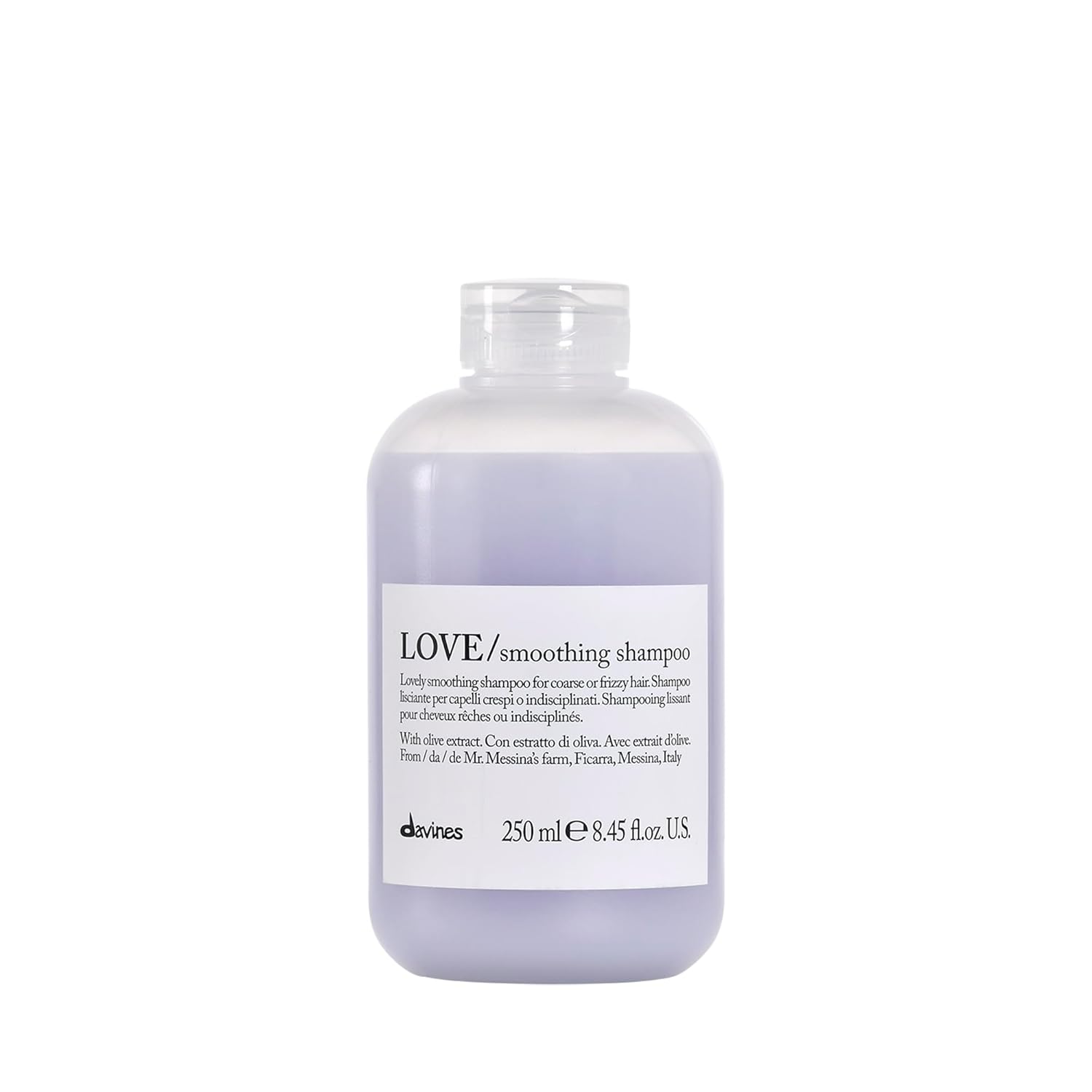 Davines LOVE Smoothing Shampoo & Conditioner, Gentle Cleansing for Frizzy or Coarse Hair, Smooth, Soften & Nourish