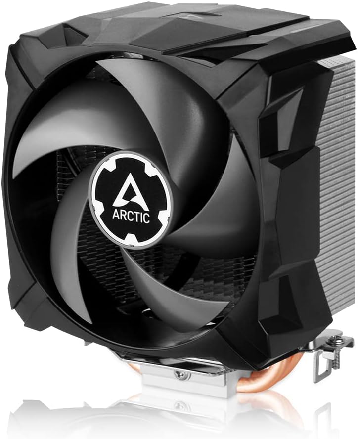 ARCTIC Freezer 7 X CO - Compact Multi-Compatible CPU Cooler for Continuous Operation, 100 mm Fan, Compatible with Intel & AMD, 300-2000 rpm, Pre-Applied MX-4, LGA1700 compatible