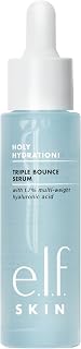e.l.f. SKIN Holy Hydration! Triple Bounce Serum, 1.7% Hyaluronic Acid Serum For Plump, Bouncy Skin, Great For Hydrating Dry Skin