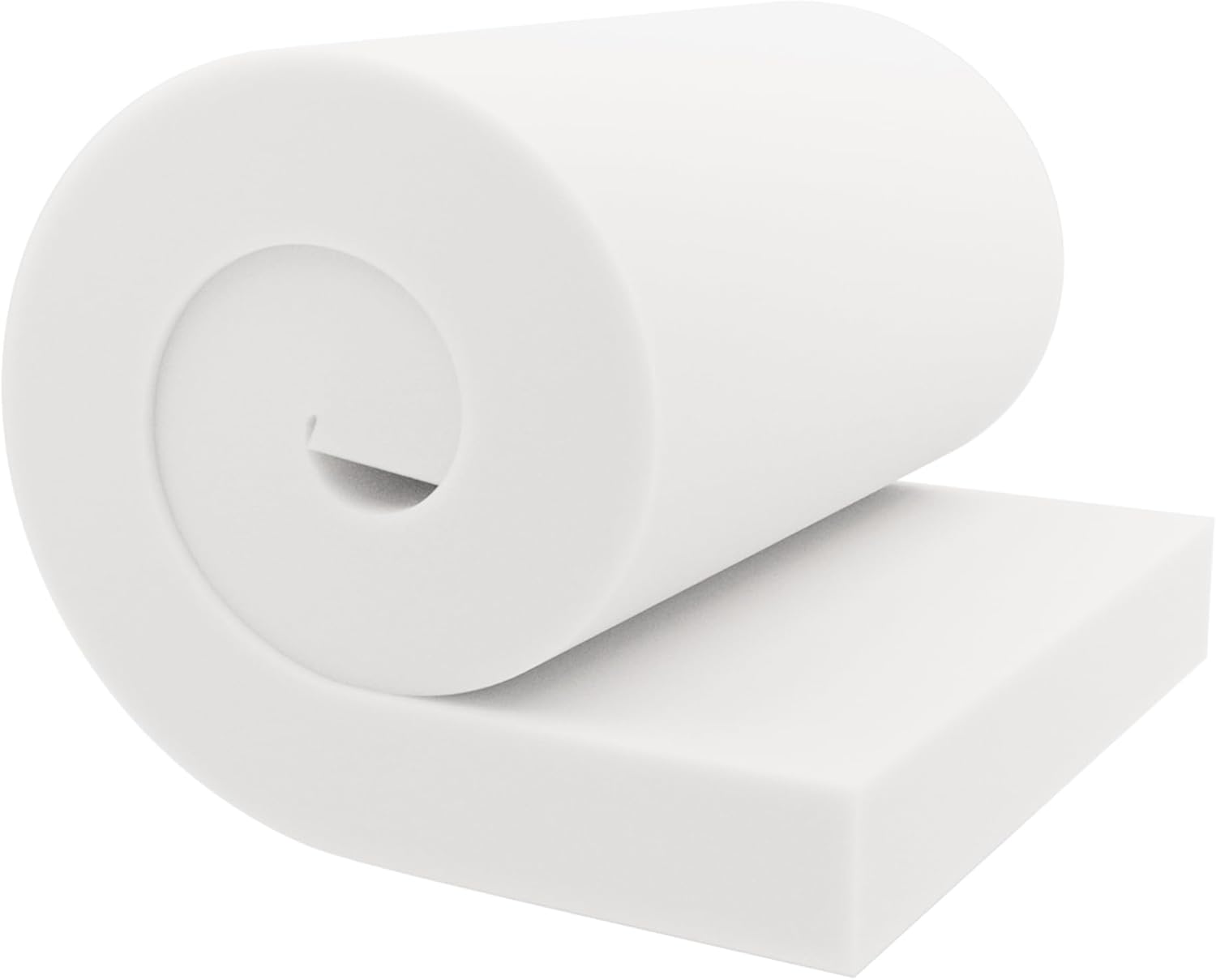 GoTo Foam 5" Height x 24" Width x 24" Length 43ILD (Firm) Upholstery Cushion Made in USA