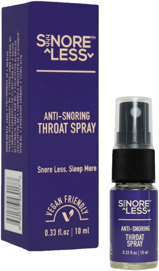 Anti Snoring Throat Spray - Snoring Aids for Men and Women, Anti Snore Solution to Stop Snoring, Snoring Relief Remedy for Better Sleep - 1 Pack