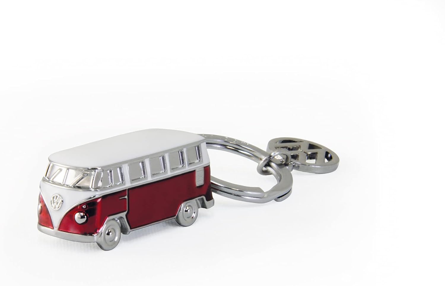 BRISA VW Collection - Volkswagen Hippie Bus T1 Camper Van 3D Model Key Ring Chain, Gift Idea/Fan Souvenir/Retro Vintage Product