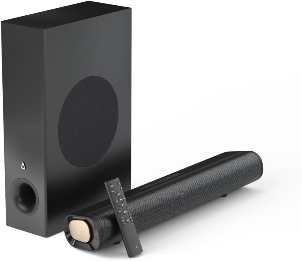 CREATIVE Stage Pro - 2.1 Soundbar with Dolby Audio, HDMI, Bluetooth 5.3, USB Audio, For TV, PC and mobile