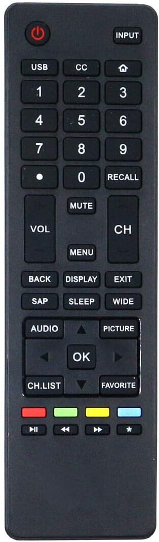 New HTR-A18M Remote Control Replace for Haier TV 55D3550 40D3500M 48D3500 32D3000 65D3550 LE58F3281
