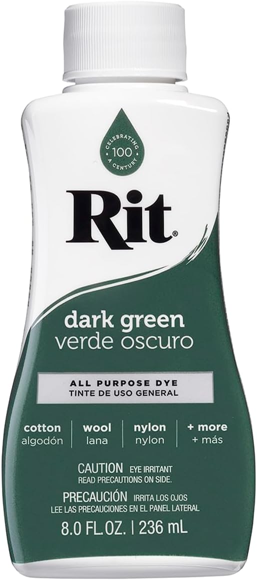 Rit All Purpose Liquid Dye Dark Green 236ml