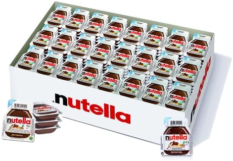 Hazelnut Spread Cream 120 Single Portions for Nutella 15 g - New Packaging