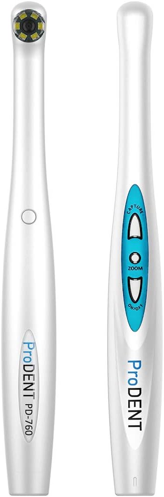 HD Intraoral Camera PD760, USB Dental Camera, Capture Button Work with Eaglesoft,Dexis, Carestream, opendental, apteryx, curvehero and More