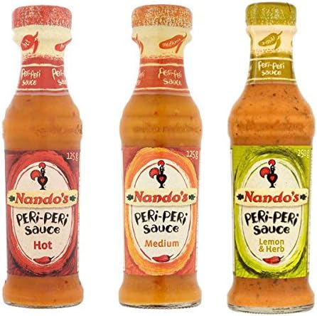 Nando's Peri Peri Sauce Set of 3