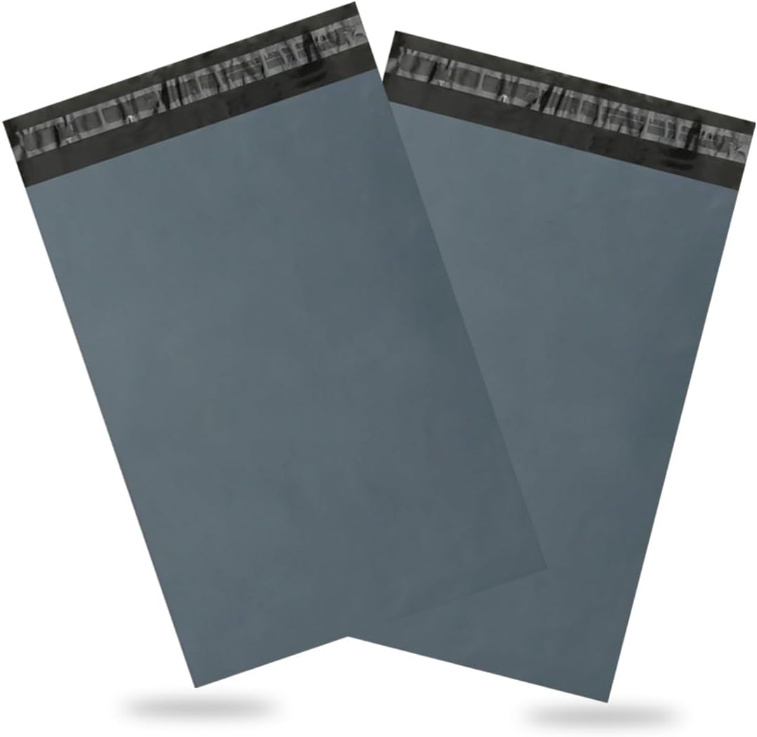 G4GADGET 100x 10 x 14 Inch Large Mailing Bags – Tear-Resistant, Waterproof Poly Bags for Shipping – Ideal for Packing Clothes & Parcels, Strong Self-Seal