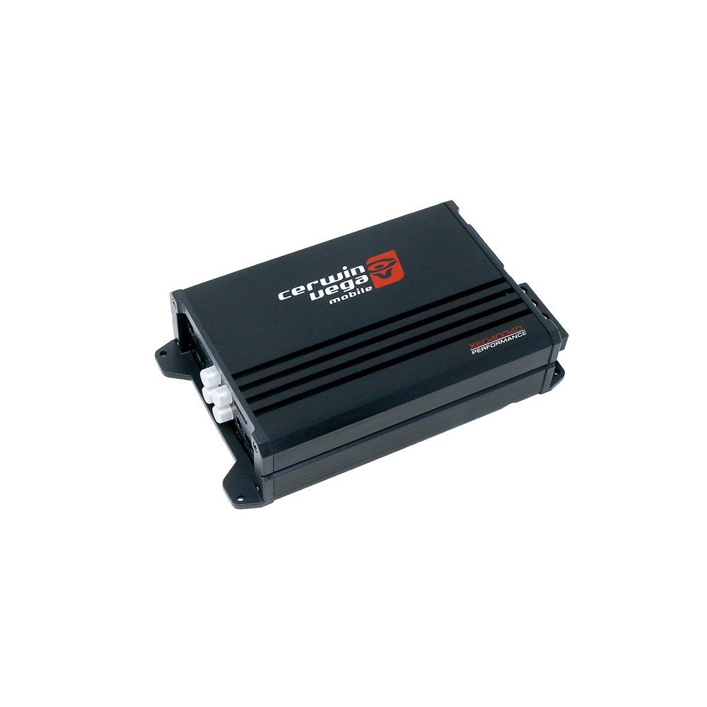 Cerwin Vega XED Series Class-D 4-Channel Amplifier 400W Max - Perfect for Full Range and Component Speaker Systems (XED4004D)