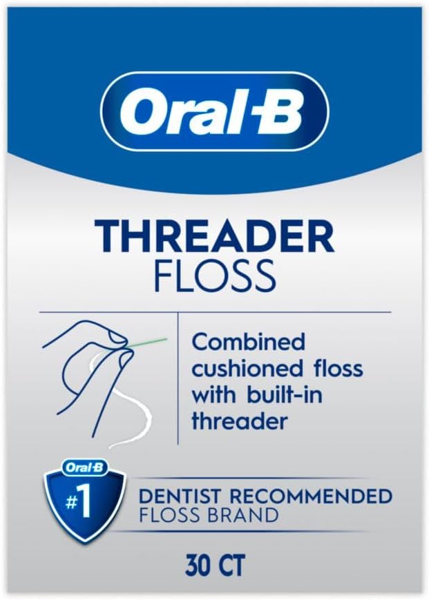 Oral-B Glide Pro-Health Threader Floss 30 Count