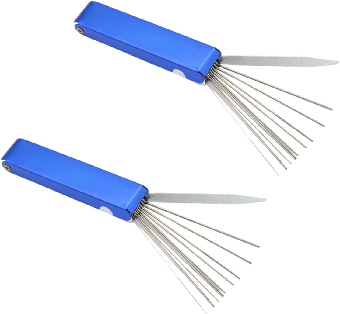 Ciieeo 3pcs Carburetor Cleaning Kit Jet Cleaner Tool Steel Tip for Carburetor Throttle Body Atv