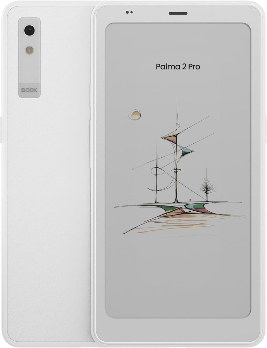 BOOX Palma 2 Pro Mobile ePaper eBook Reader 8G 128G 150PPI in Color Mode (White)