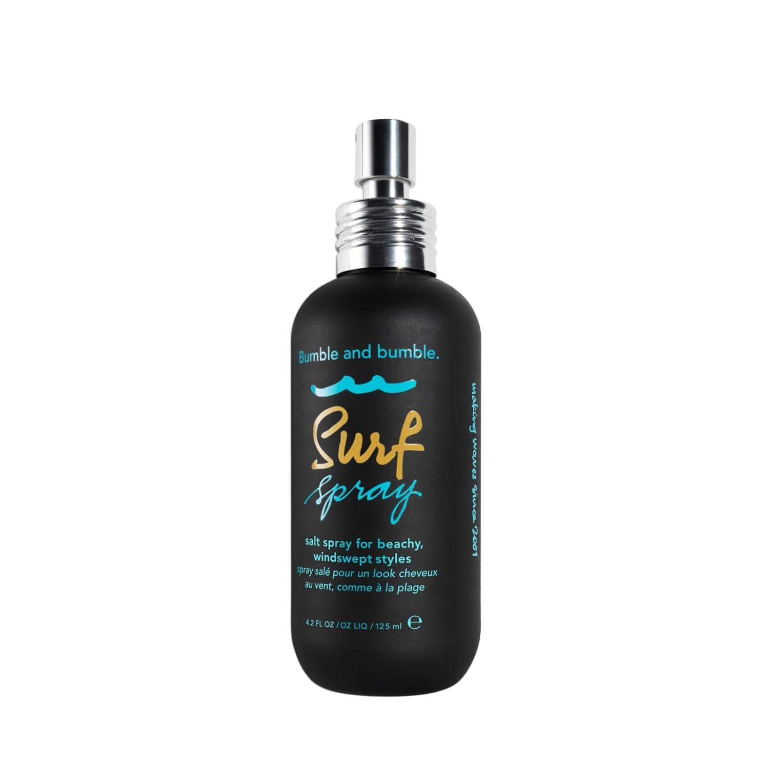 Bumble and bumble. Surf Sea Salt Spray | Volumizing | Adds Texture + Matte Finish, Wavy Straight