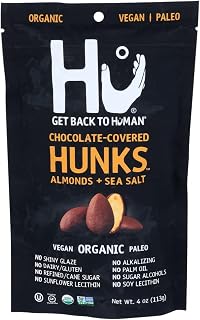 HU KITCHEN Chocolate Covered Almonds, 4 OZ