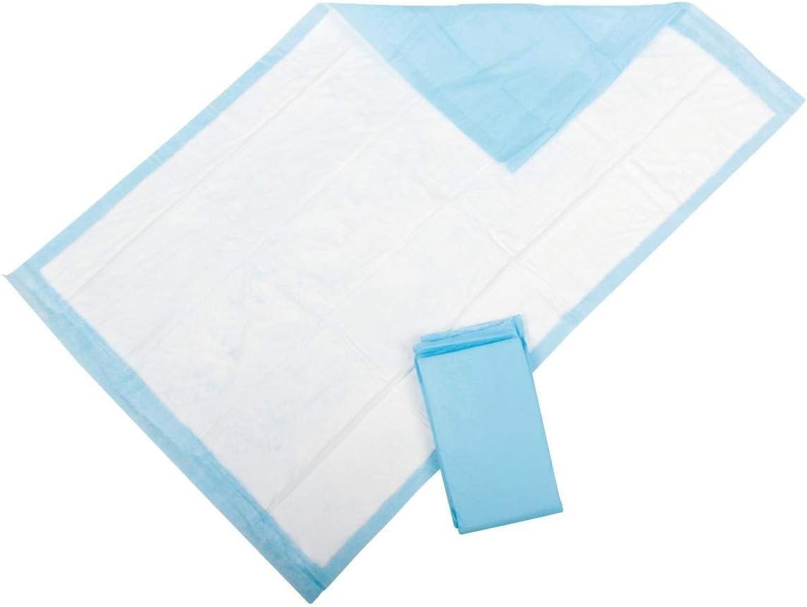 Medline Protection Plus Incontinence Disposable Bed Pads 60 x 90 cm - Pack of 25 (4 Packs of 25)