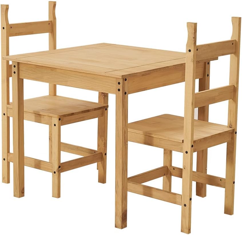 Panana Corona Dining Set With Chairs Home Kitchen Dining Room Furniture Set (Light color-Table with 2 Chairs)